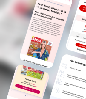 Refonte et optimisation CRO pour Bauer Media Group